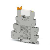 Picture of Phoenix Contact Din Rail Mount Interface Relay 24VDC Coil Spdt