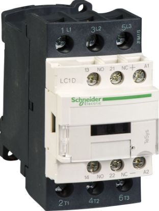 Picture of Contactor 25A AC3 1N/O+1N/C 24VDC