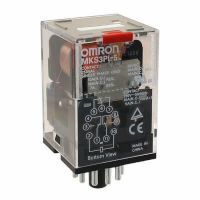 Picture of Mks3 Polei5230VAC Relay Omron 11 Polein 220V Plug In